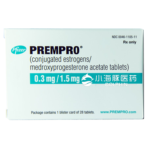 妊马雌激酮/安宫黄体酮片剂（Prempro Low Dose）