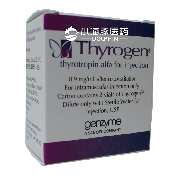 适谪进（Thyrogen，Thyrotropin alfa，促甲状腺素α）